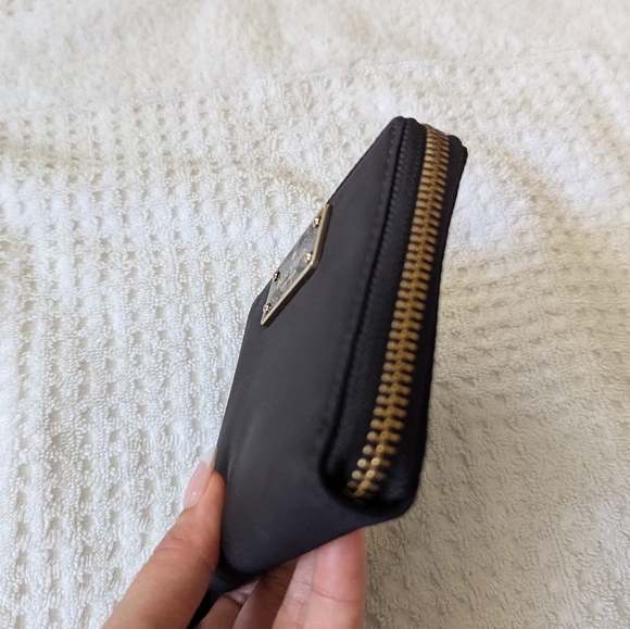 Kate Spade New York Wallet Black Darcy Darci Wilson Road Zip Around Billfold - Picture 12 of 15